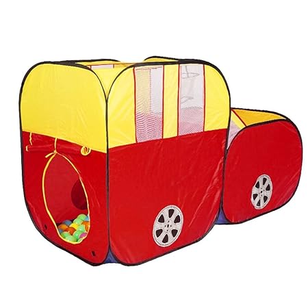 Tomtopp Red Sports Car Play Tent House for Kids