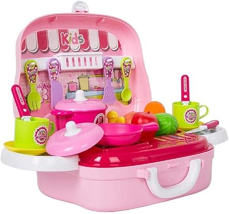 Little Angel 2-in-1 Little Chef Kids Kitchen Playset